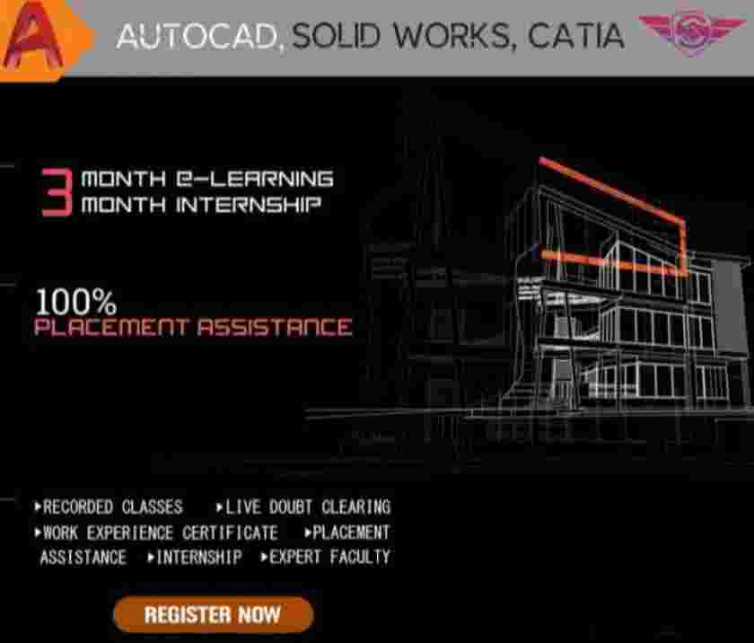 AUTOCAD SOLID WORKS, CATIA