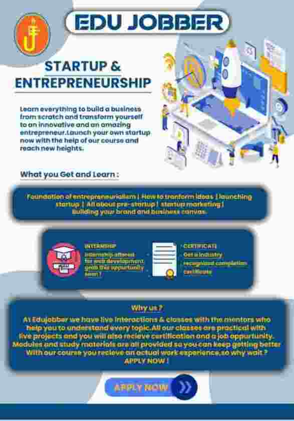 STARTUP & ENTREPRENEURSHIP