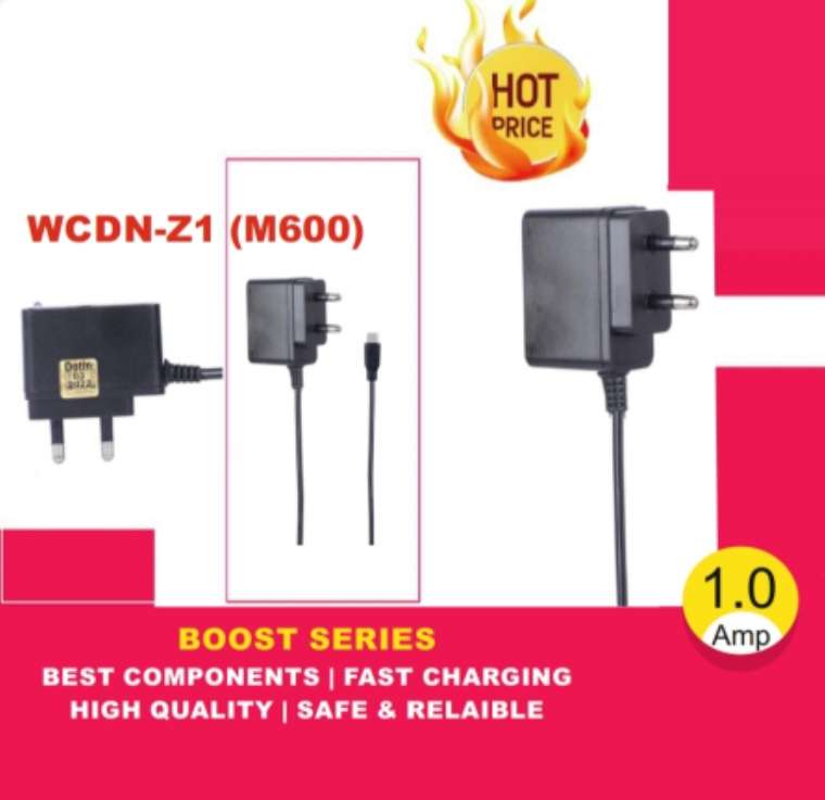 WCDN-Z1 (M-600) :  1.0 Amp Travel Charger