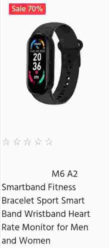 M6 A2 BRACELET SMART WATCH