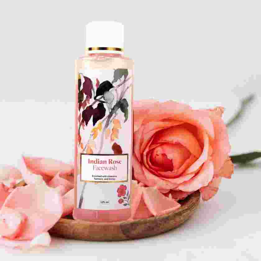 ROSE FACE WASH - 125 ml