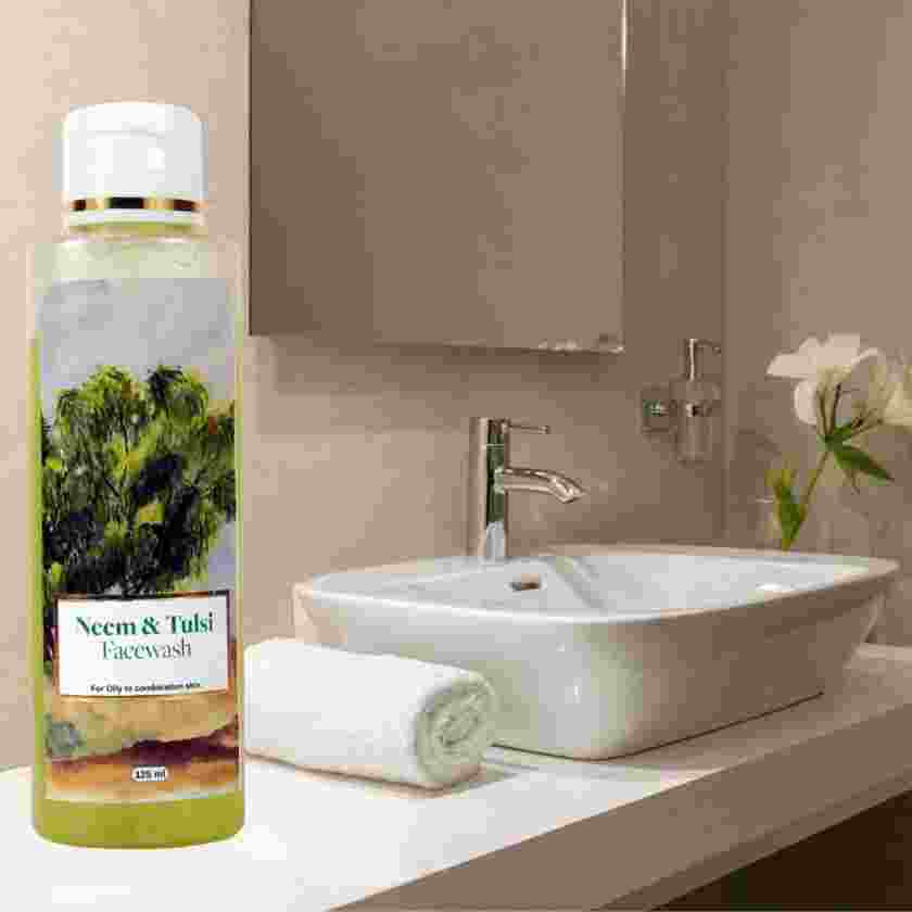 NEEM AND TULSI FACE WASH - 125 ml